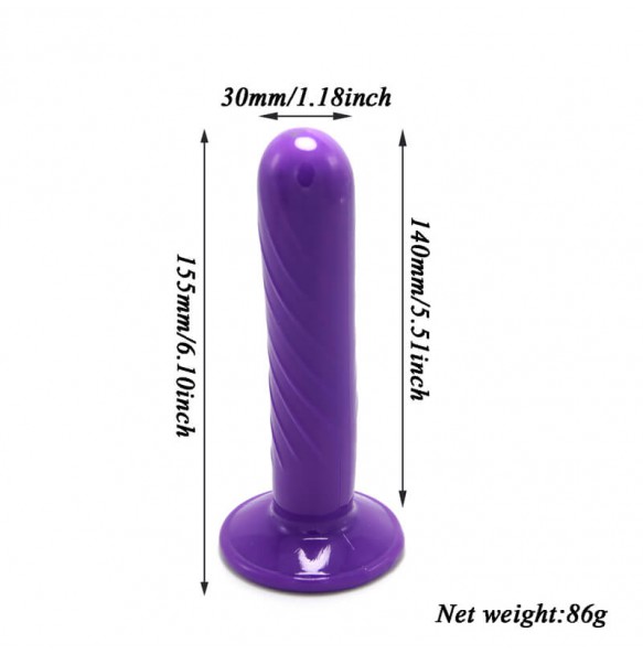 Orissi - Female Leather Strap On Vibrator (L:17cm - D:3.7cm) Orissi - Female Leather Strap On Vibrator (L:17cm - D:3.7cm)